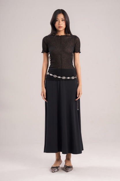 Libe Sheer Fitted Top (Pre-order)