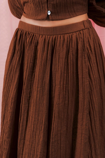 Libe Sheer Maxi Skirt (Pre-order)