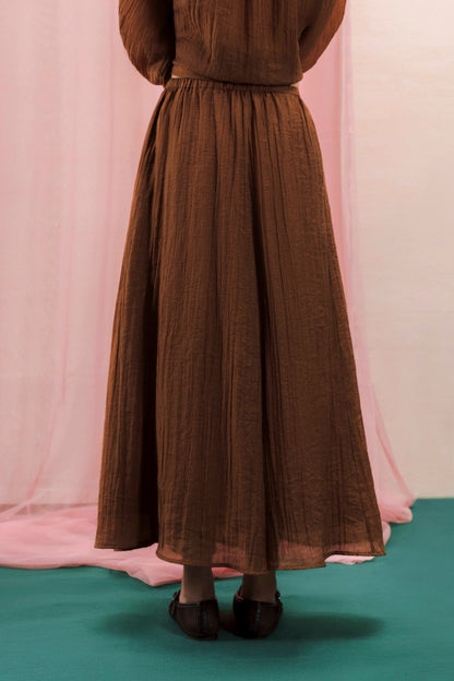 Libe Sheer Maxi Skirt (Pre-order)