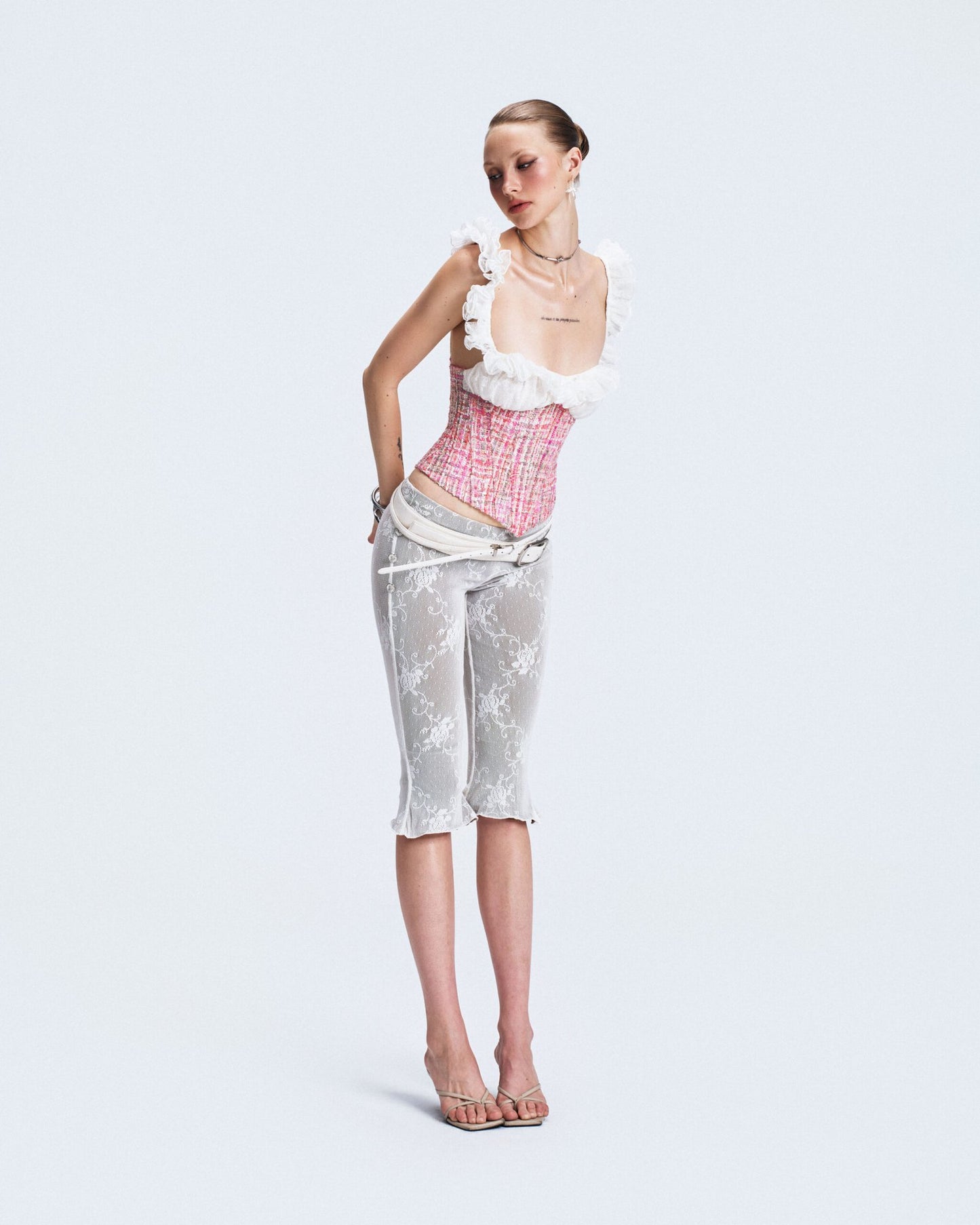 Viery Shorelight V2 Corset - Pink White