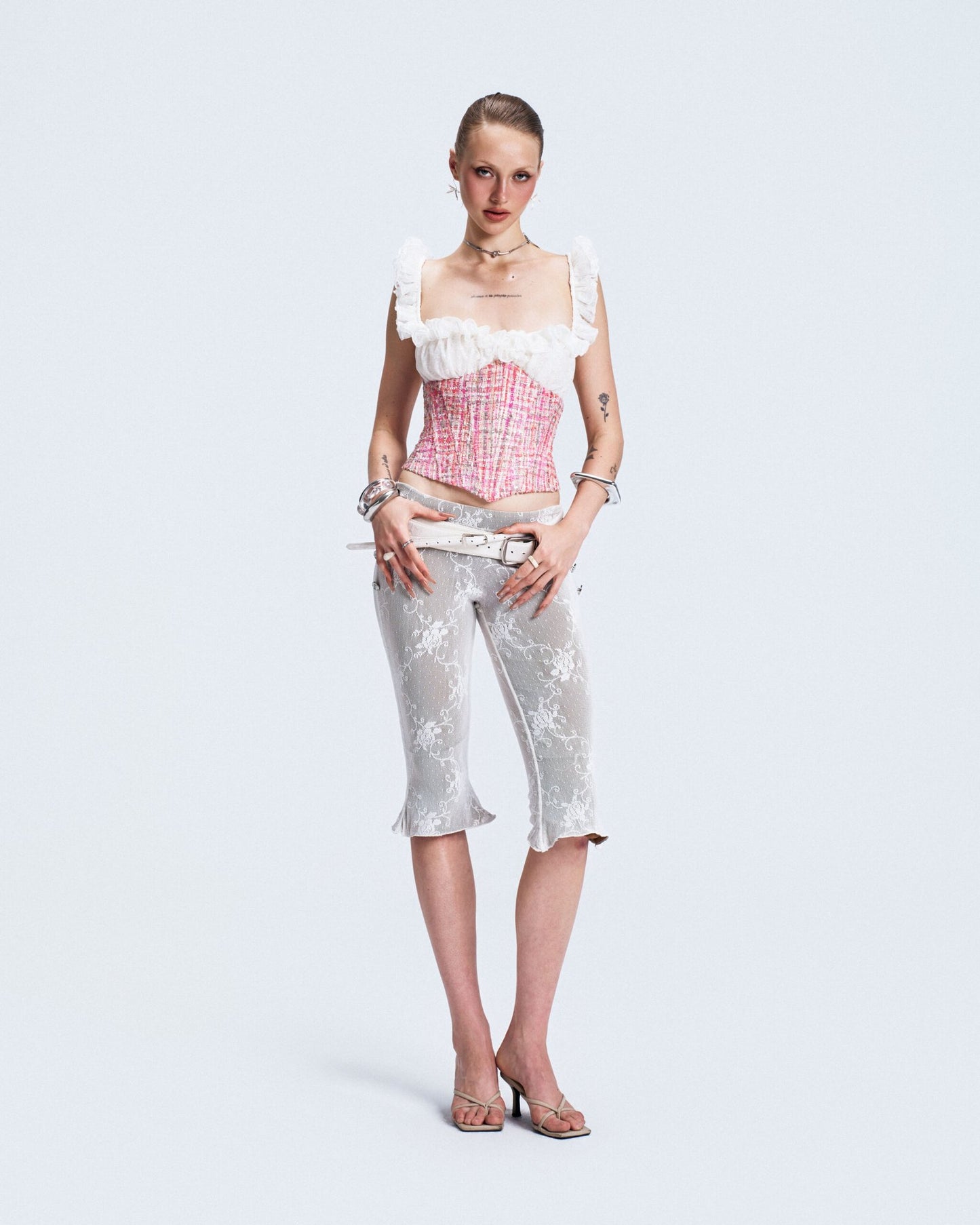 Viery Shorelight V2 Corset - Pink White