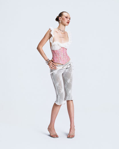 Viery Shorelight V2 Corset - Pink White