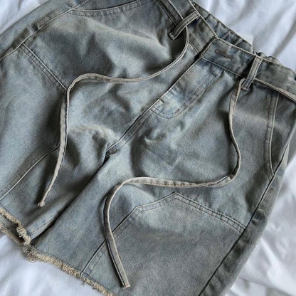 The Slick Way Short Denim Premium