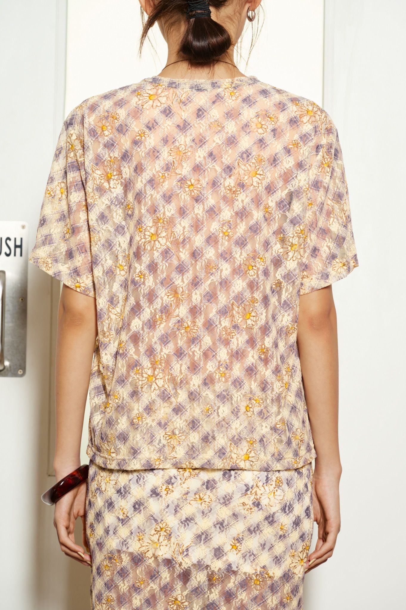Libe Short Sleeve Lace Top (Pre-order)