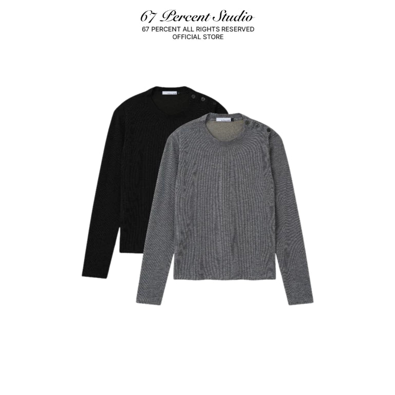 67percent Shoulder Button Shirt