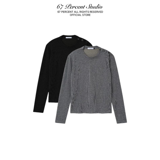 67percent Shoulder Button Shirt