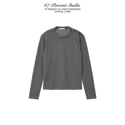 67percent Shoulder Button Shirt