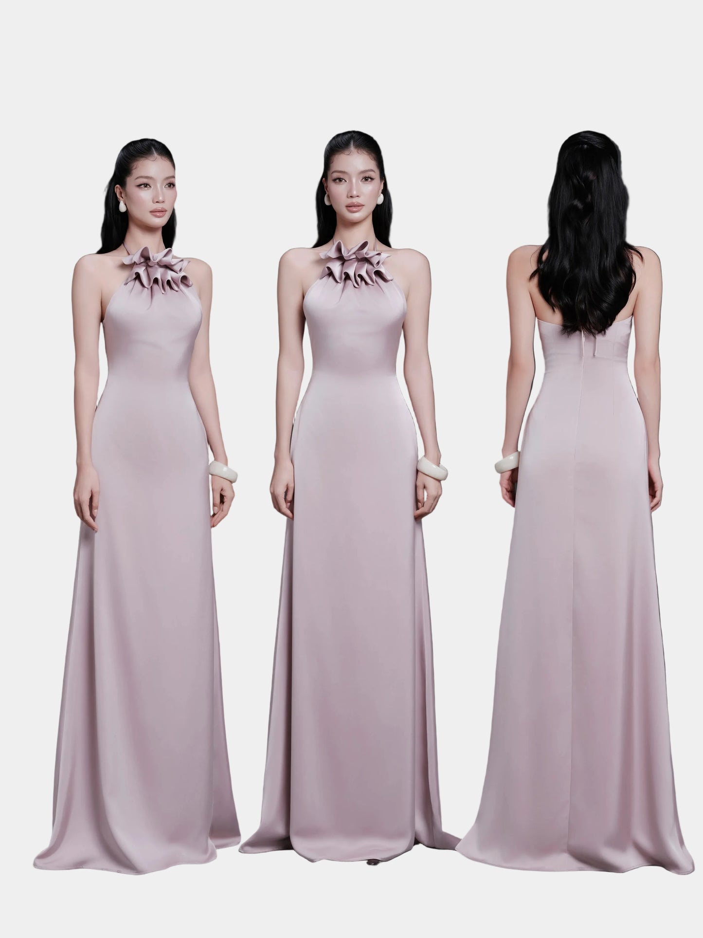 Trioji Shuvia Long Dress