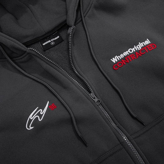 WHOSE Simon Zip Hoodie (With Inner Pocket)