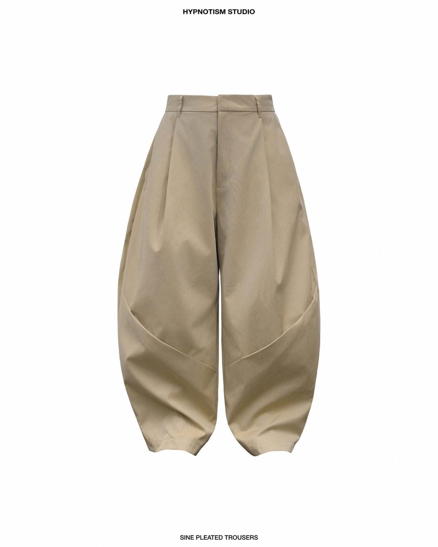 Hypnotism Sine Pleated Trousers