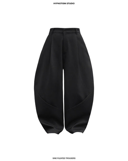 Hypnotism Sine Pleated Trousers