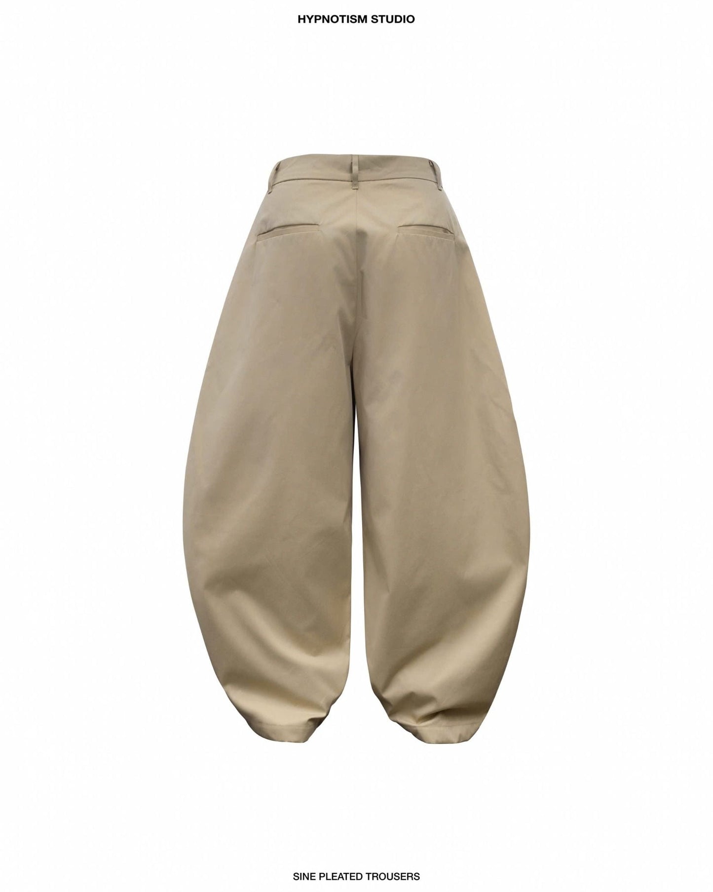Hypnotism Sine Pleated Trousers