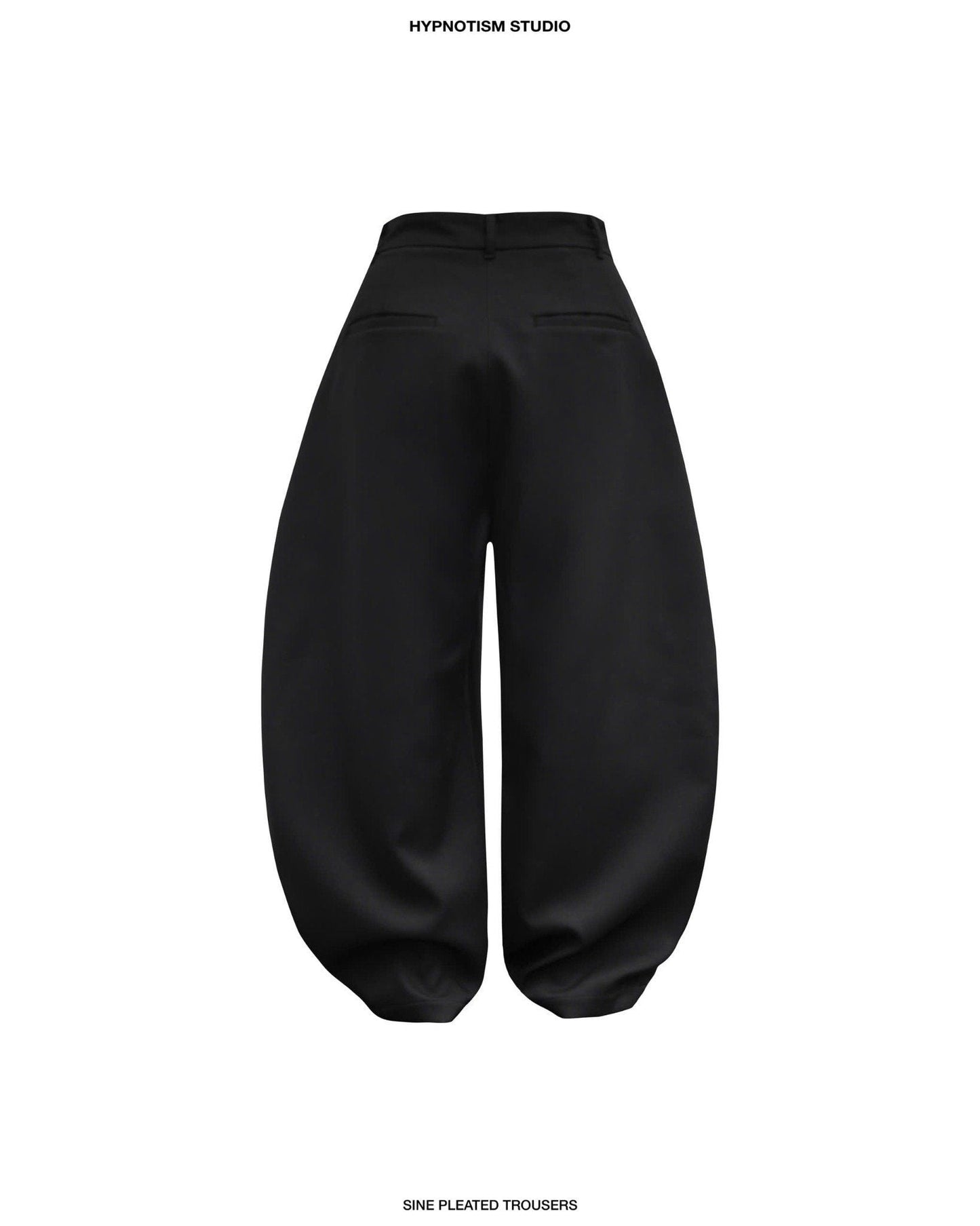 Hypnotism Sine Pleated Trousers