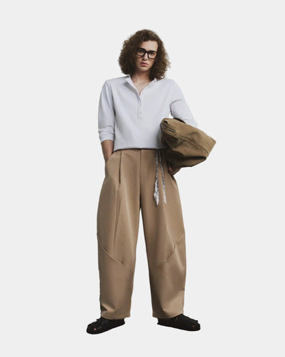 Hypnotism Sine Pleated Trousers