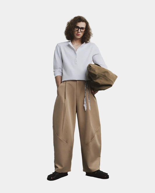 Hypnotism Sine Pleated Trousers