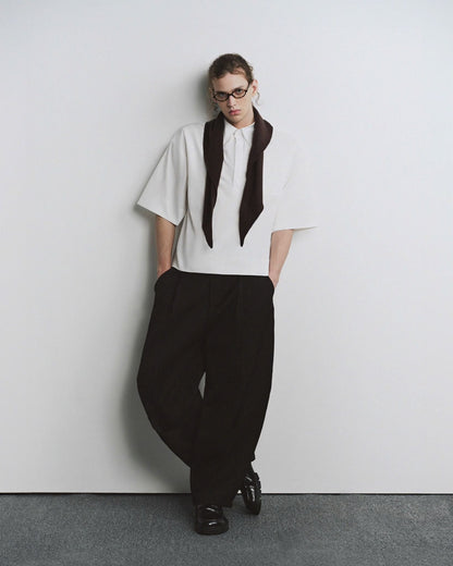 Hypnotism Sine Pleated Trousers