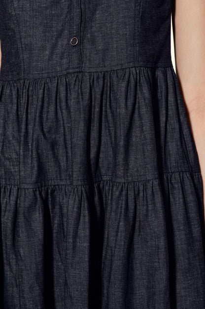 Libe Sleeveless Midi Dress (Pre-order)