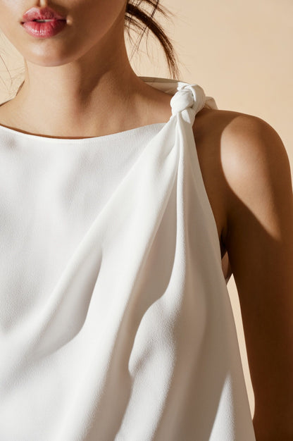Libe Sleeveless Top With Knot (Pre-order)