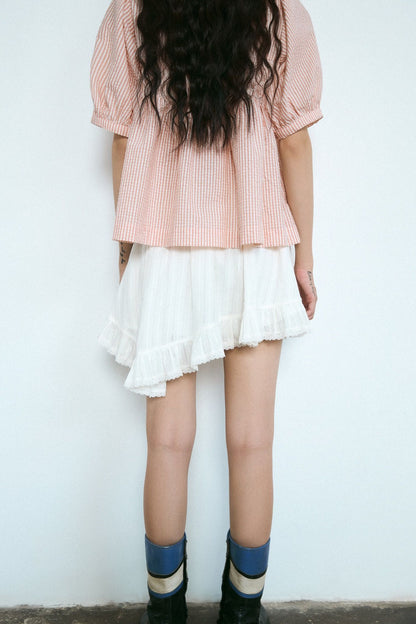 Libe Smocking Babydoll Top (Pre-order)