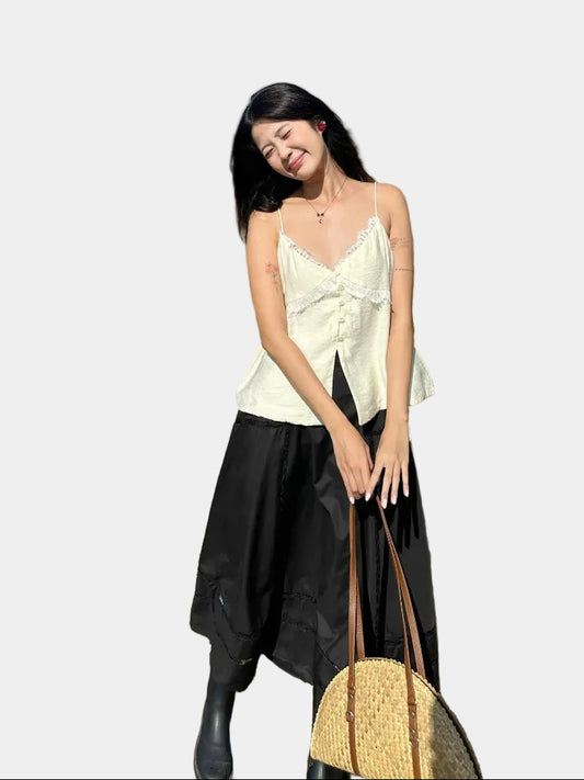 Secodee Spains Top 2Pcs