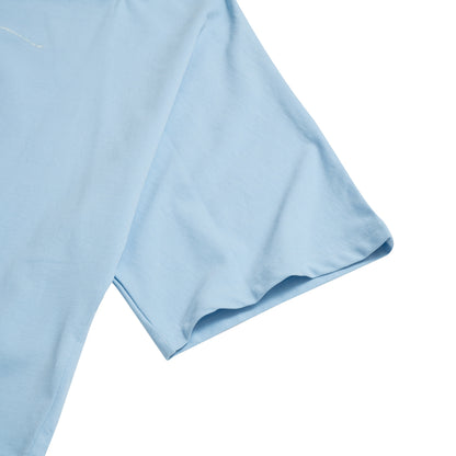 The Beuter Spiritual Advisor Blue Off Shoulder T-Shirt