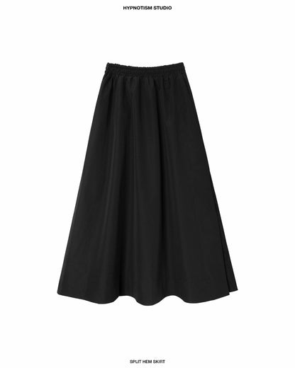 Hypnotism Split Hem Skirt