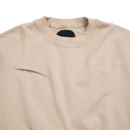 The Beuter Ss25 Sandstone French Terry T-Shirt