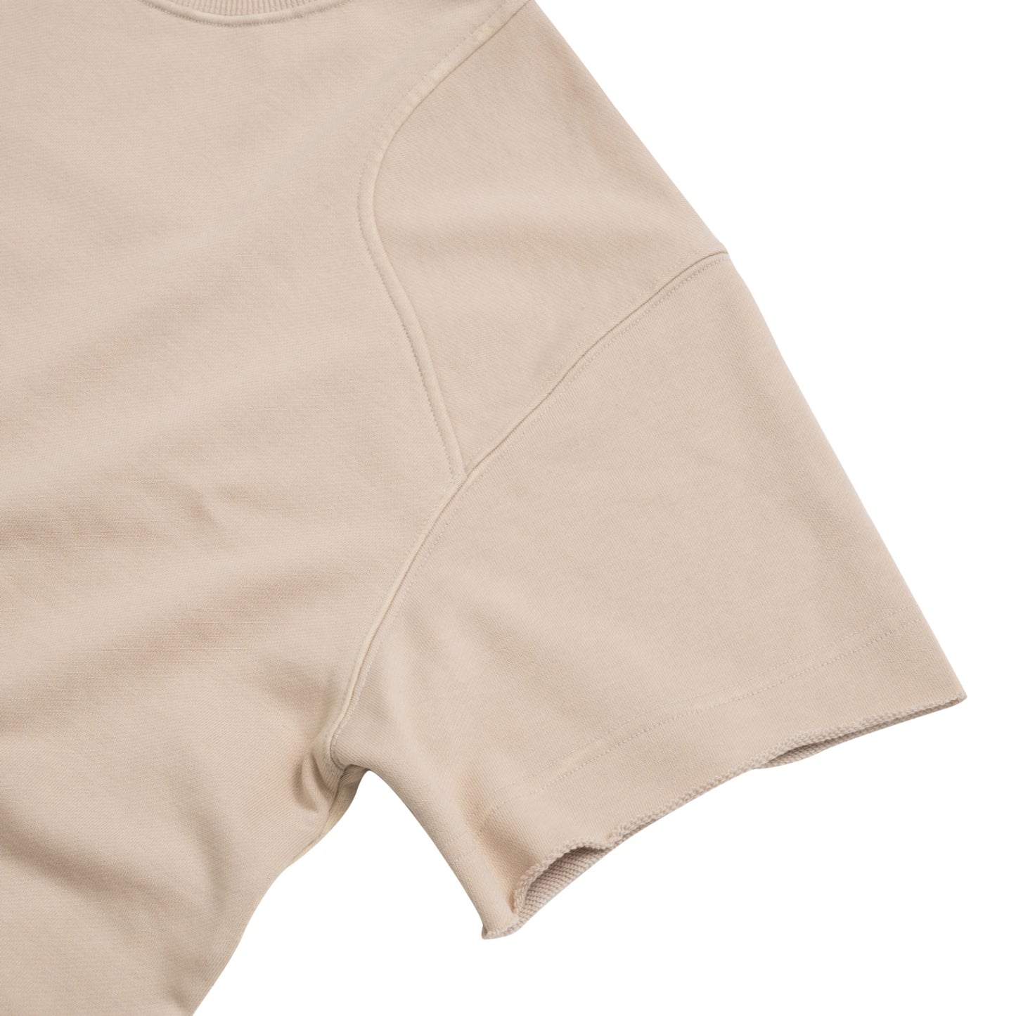The Beuter Ss25 Sandstone French Terry T-Shirt