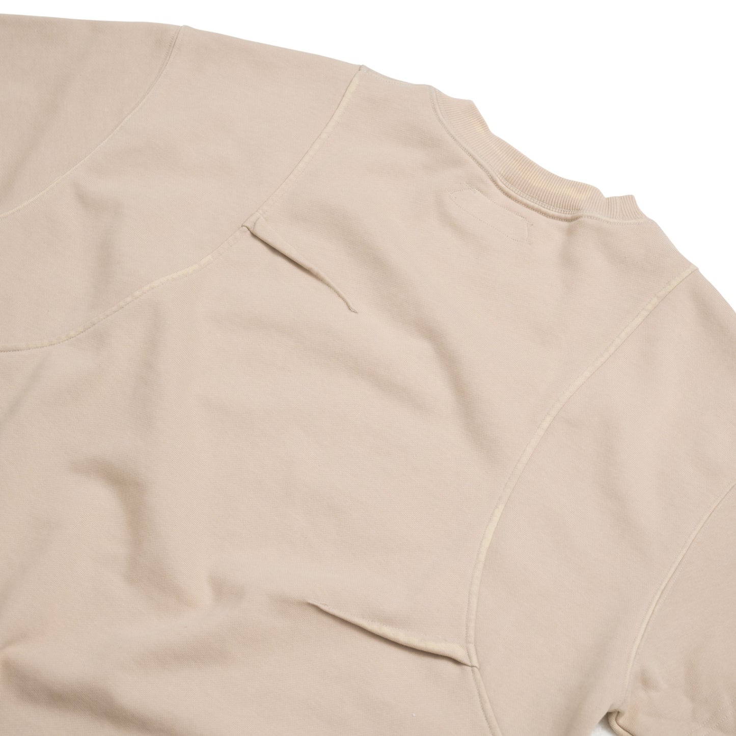 The Beuter Ss25 Sandstone French Terry T-Shirt