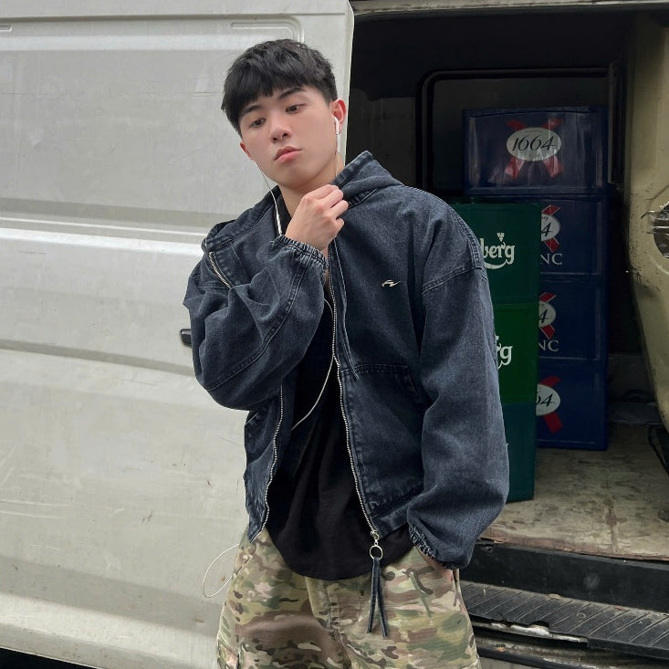 Whose Steel Zip Jacket
