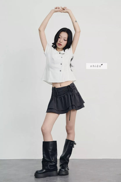 Nhien Vintage Stormi Skirt
