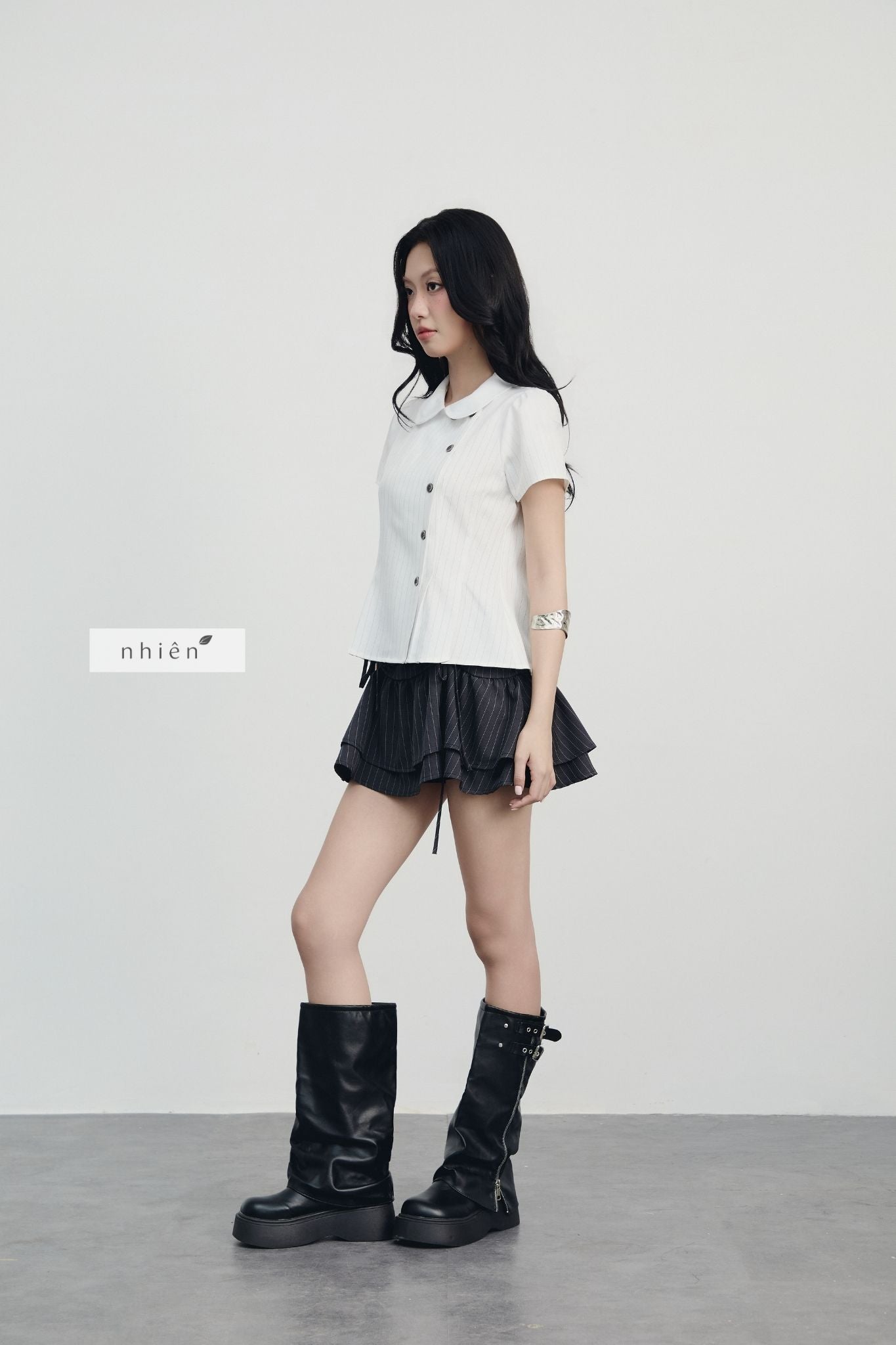Nhien Vintage Stormi Skirt