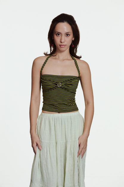 Libe String Neck Tube Top (Pre-order)