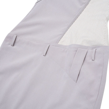 The Beuter Stripe Mini Dress Pink Gray
