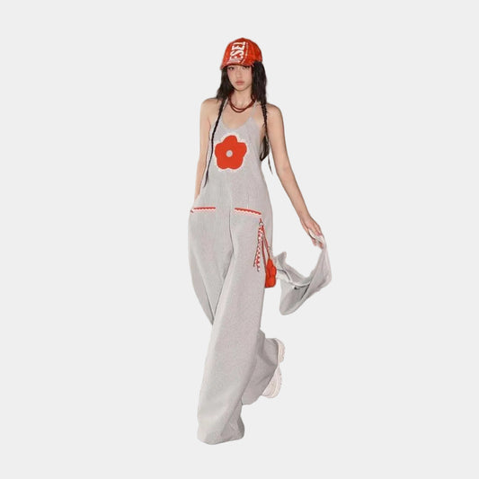 The Swan Striped Jumpsuit