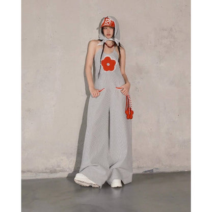 The Swan Striped Jumpsuit