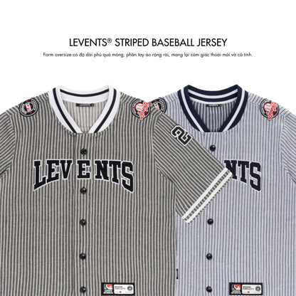 Levents Levents Striped Baseball Jersey