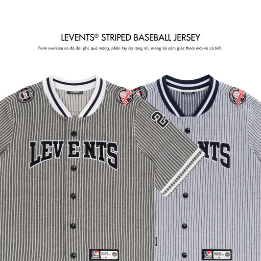 Levents Levents Striped Baseball Jersey