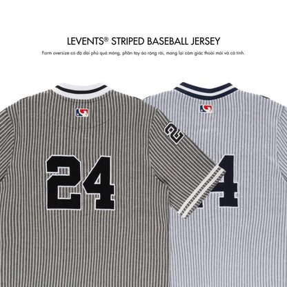 Levents Levents Striped Baseball Jersey