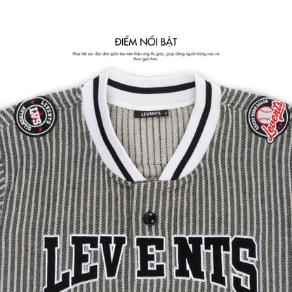 Levents Levents Striped Baseball Jersey