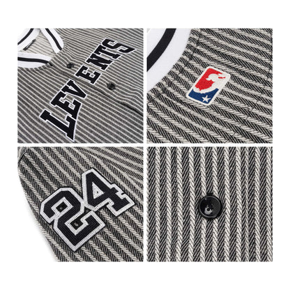 Levents Levents Striped Baseball Jersey