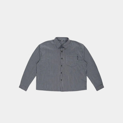 Levents Striped Boxy Long-Sleeve Shirt