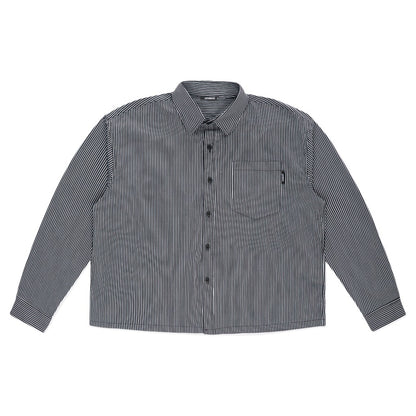 Levents Striped Boxy Long-Sleeve Shirt