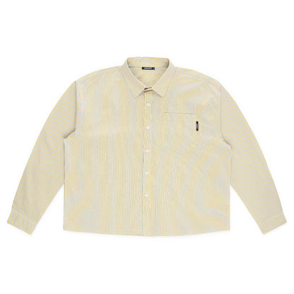 Levents Striped Boxy Long-Sleeve Shirt