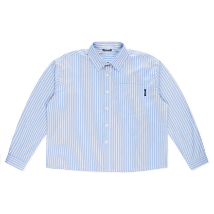 Levents Striped Boxy Long-Sleeve Shirt