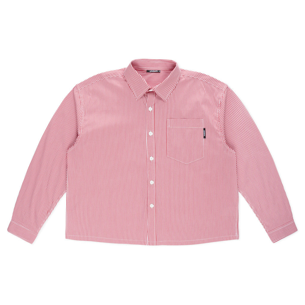 Levents Striped Boxy Long-Sleeve Shirt