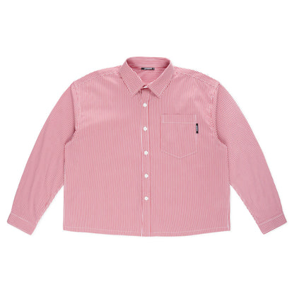 Levents Striped Boxy Long-Sleeve Shirt