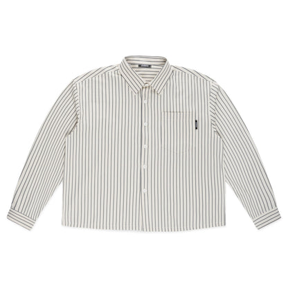 Levents Striped Boxy Long-Sleeve Shirt