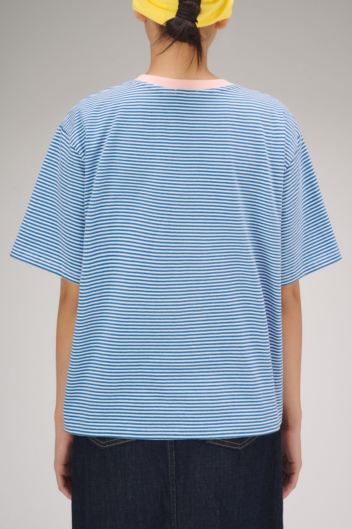 Libe Striped Boxy T-Shirt (Pre-order)