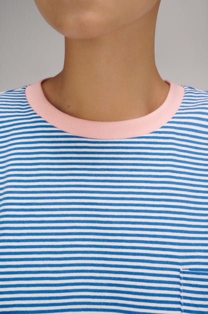 Libe Striped Boxy T-Shirt (Pre-order)